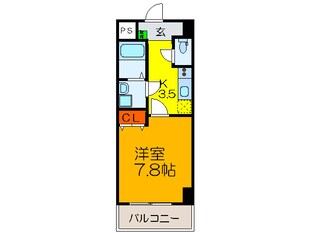 ルミエール八尾駅前の物件間取画像